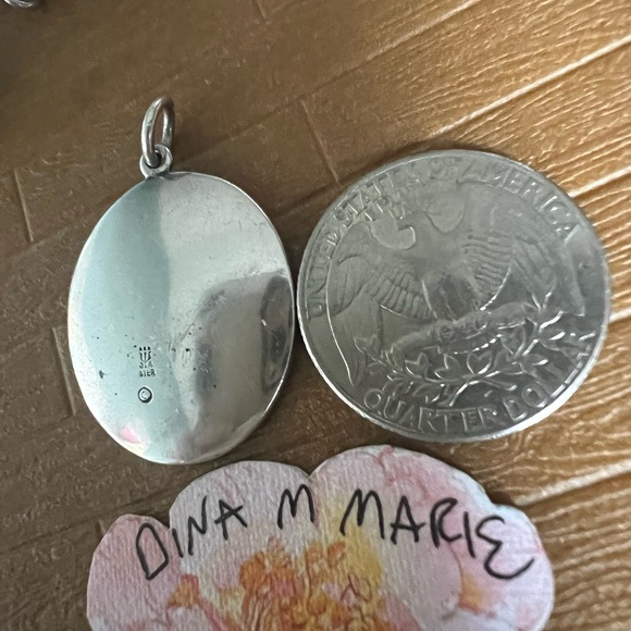 James Avery Rare Retired Texas State Mockingbird Pendant! 925 - Picture 2 of 3